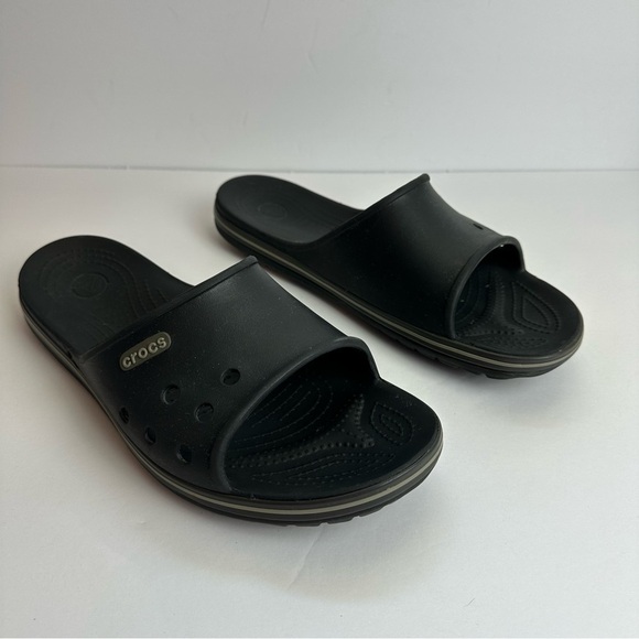 Crocs Crocband lll Sandals Men’s Size 11 Slide On Shoes Casual Waterproof Black - Picture 11 of 11